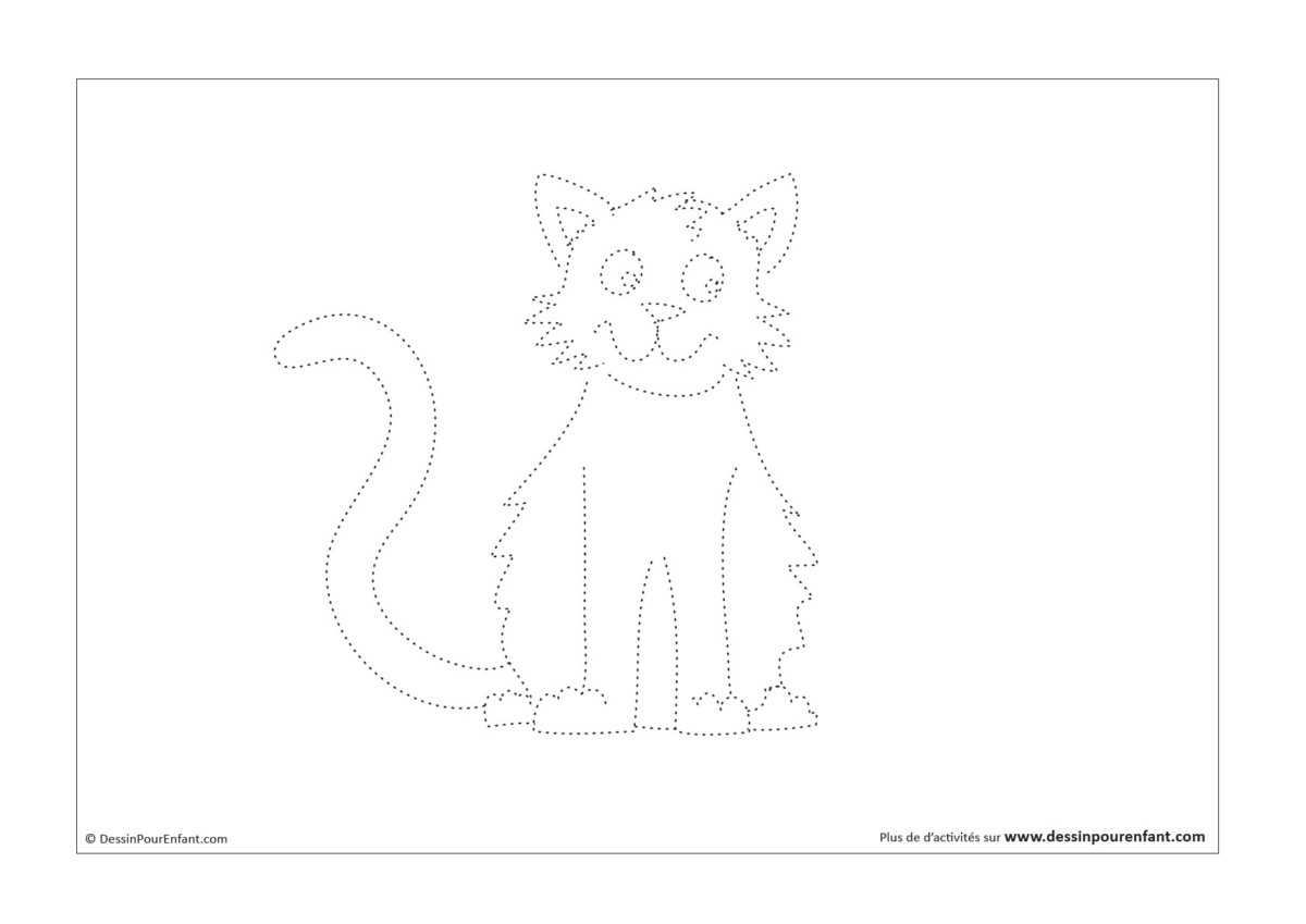 Comment dessiner un CHAT Dessin Pour Enfant